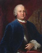 Louis de Silvestre Portrait of Heinrich von Brehl Germany oil painting artist